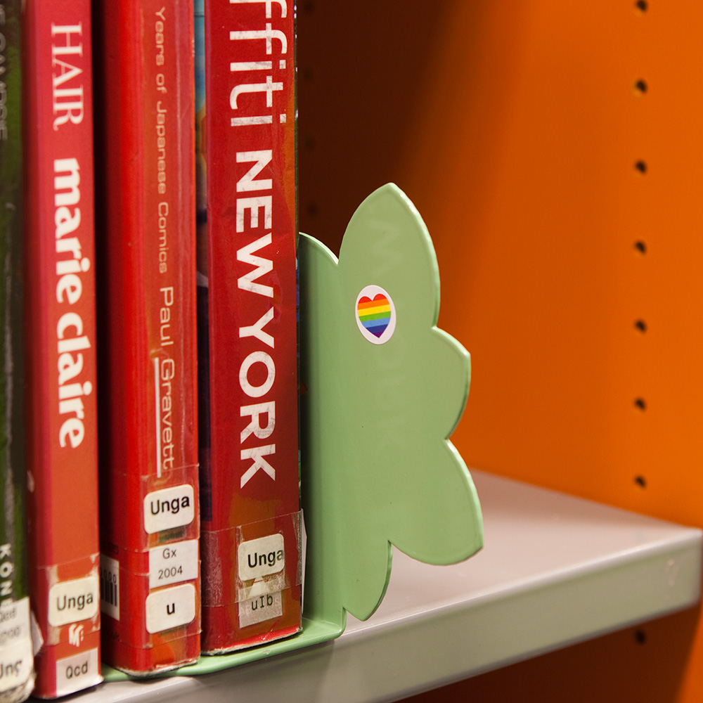 Soporte de libro Twigs, derecha, verde - Imagen 2