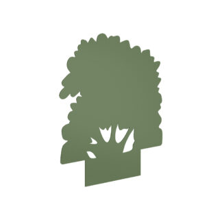 Expositores de acero Vita – copa de arbol